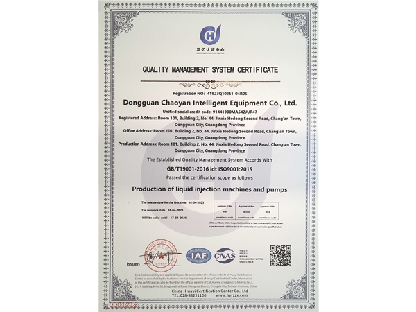 ISO9001:2015質(zhì)量認證體系標準（英文）